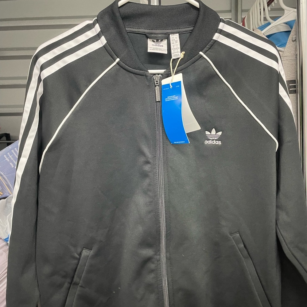 Adidas Originals Black SST Track Jacket – Size L